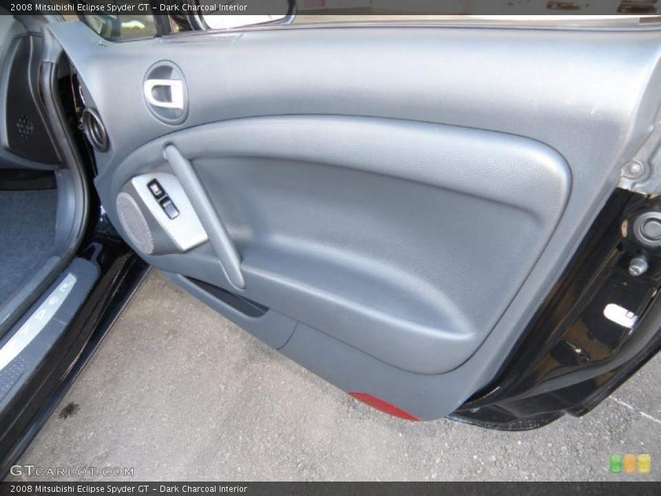 Dark Charcoal Interior Door Panel for the 2008 Mitsubishi Eclipse Spyder GT #27197844