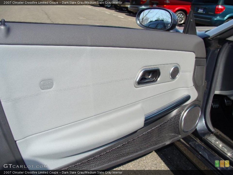 Dark Slate Gray/Medium Slate Gray Interior Door Panel for the 2007 Chrysler Crossfire Limited Coupe #27232152