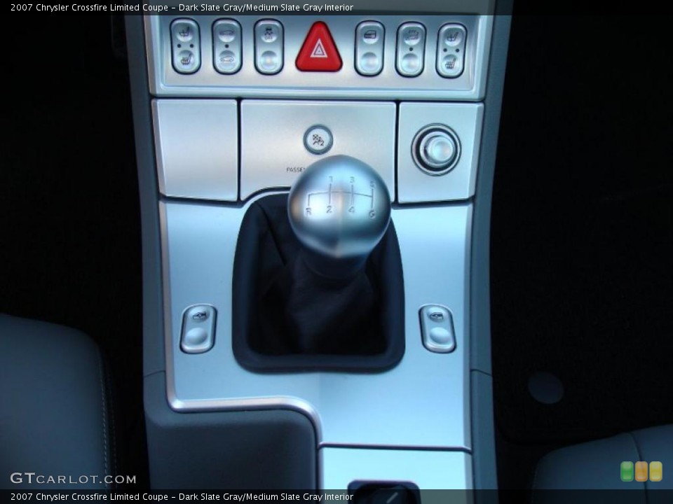 Dark Slate Gray/Medium Slate Gray Interior Transmission for the 2007 Chrysler Crossfire Limited Coupe #27232184