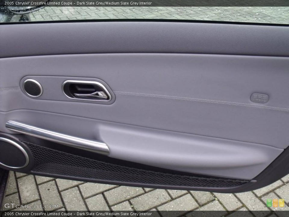 Dark Slate Grey/Medium Slate Grey Interior Door Panel for the 2005 Chrysler Crossfire Limited Coupe #27256754