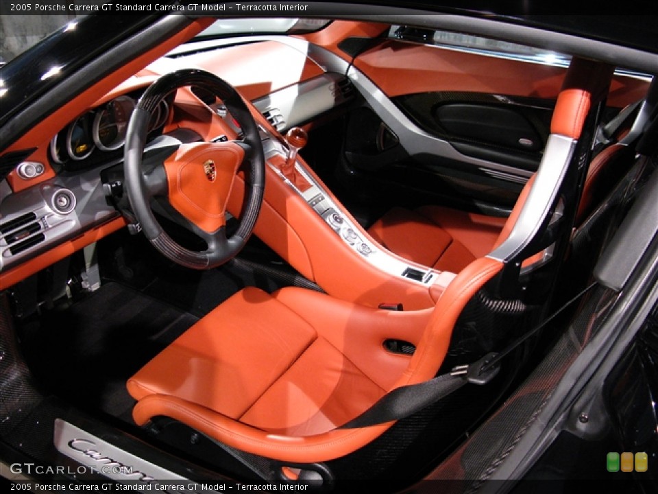 Terracotta Interior Prime Interior for the 2005 Porsche Carrera GT  #272628