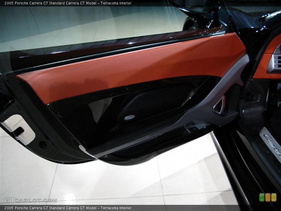 Terracotta Interior Door Panel for the 2005 Porsche Carrera GT  #272684