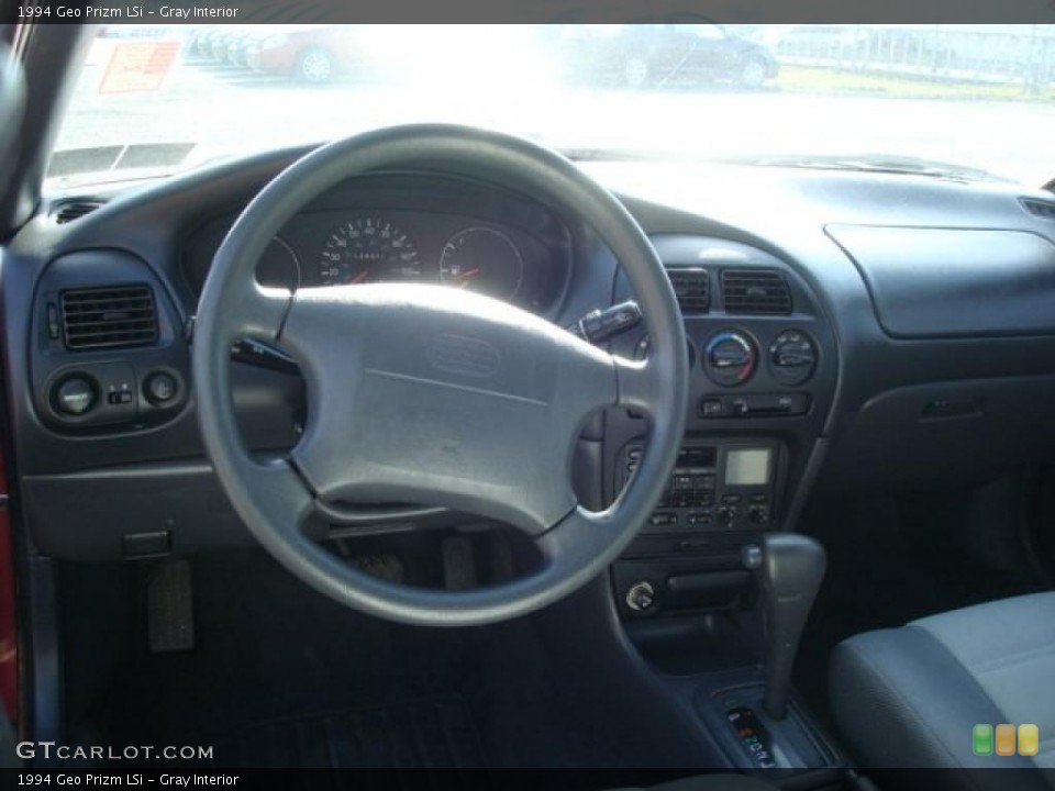 Gray Interior Dashboard for the 1994 Geo Prizm LSi #27282044
