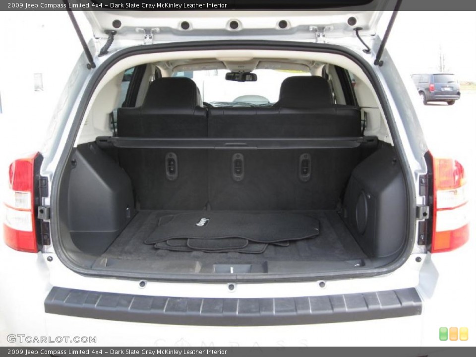 Dark Slate Gray McKinley Leather Interior Trunk for the 2009 Jeep Compass Limited 4x4 #27381511