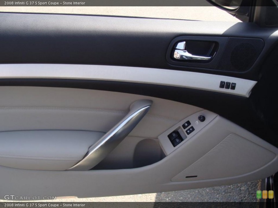 Stone Interior Door Panel for the 2008 Infiniti G 37 S Sport Coupe #27410576