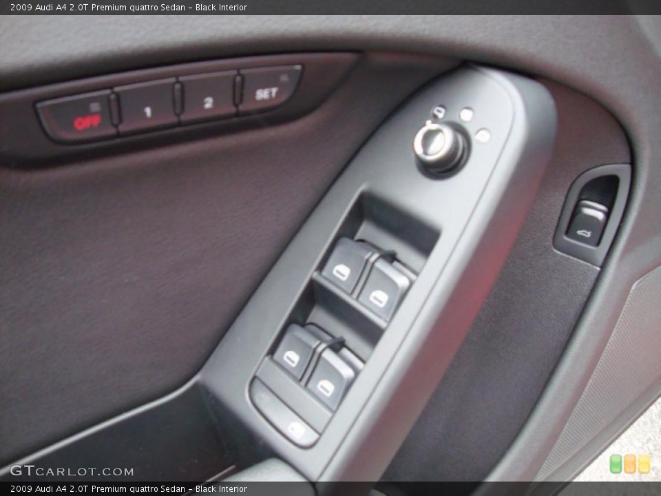 Black Interior Door Panel for the 2009 Audi A4 2.0T Premium quattro Sedan #27507039