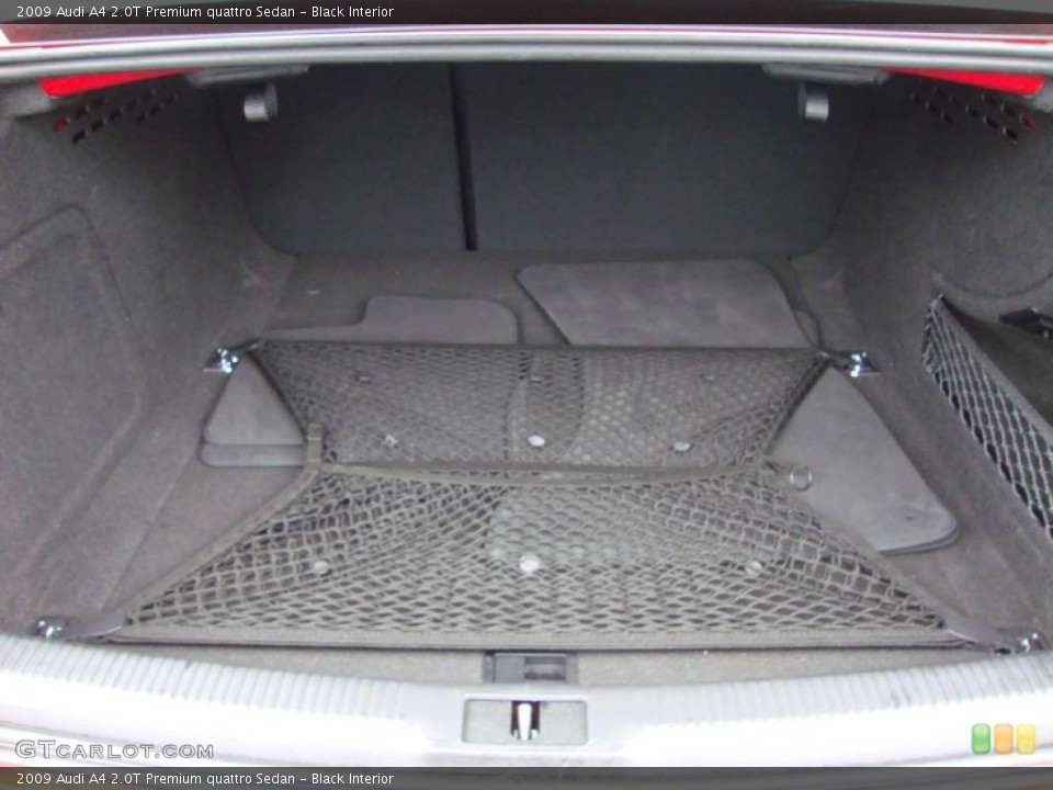 Black Interior Trunk for the 2009 Audi A4 2.0T Premium quattro Sedan #27507171