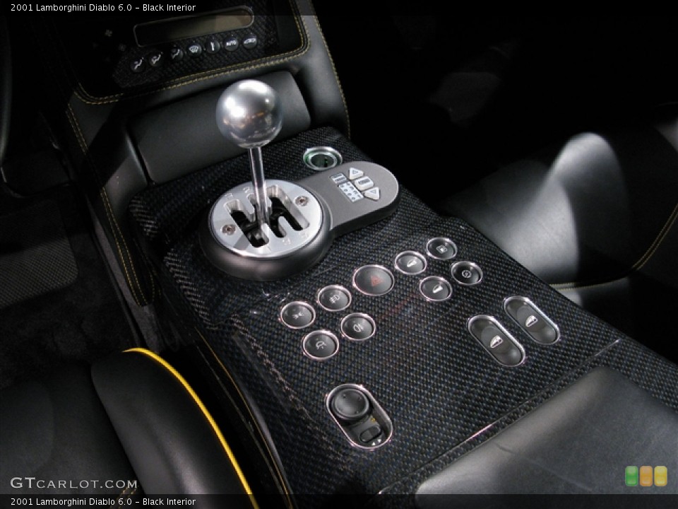 Black Interior Transmission for the 2001 Lamborghini Diablo 6.0 #275289