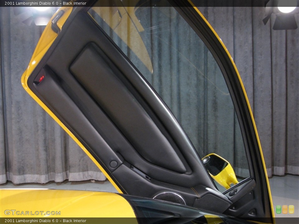 Black Interior Door Panel for the 2001 Lamborghini Diablo 6.0 #275310