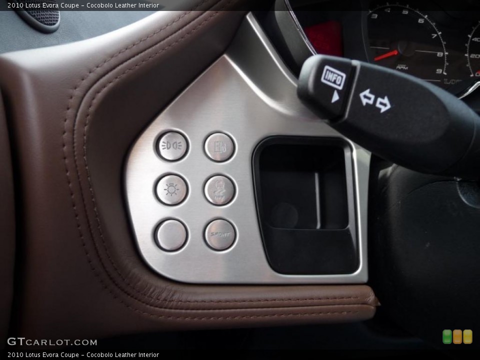 Cocobolo Leather Interior Controls for the 2010 Lotus Evora Coupe #27562127