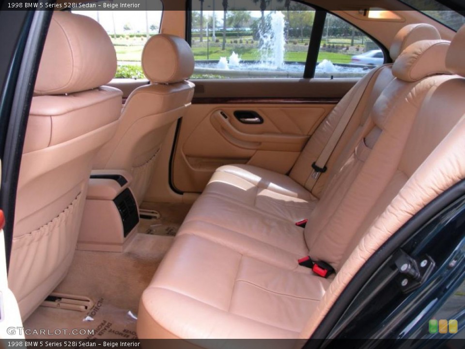Beige 1998 BMW 5 Series Interiors