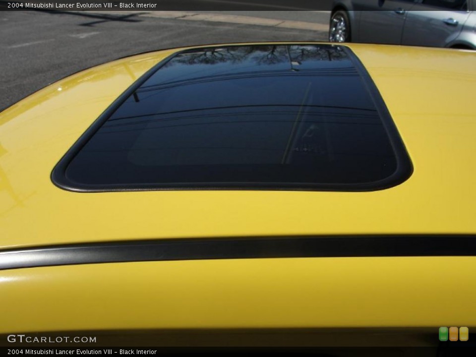 Black Interior Sunroof for the 2004 Mitsubishi Lancer Evolution VIII #27875601