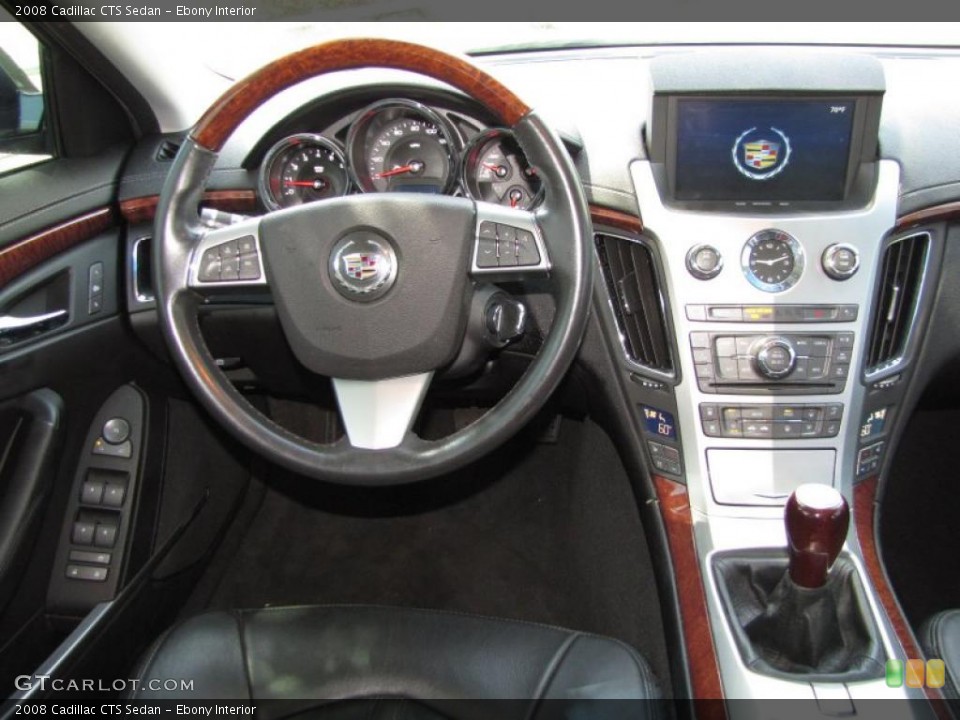 Ebony Interior Transmission for the 2008 Cadillac CTS Sedan #27935448