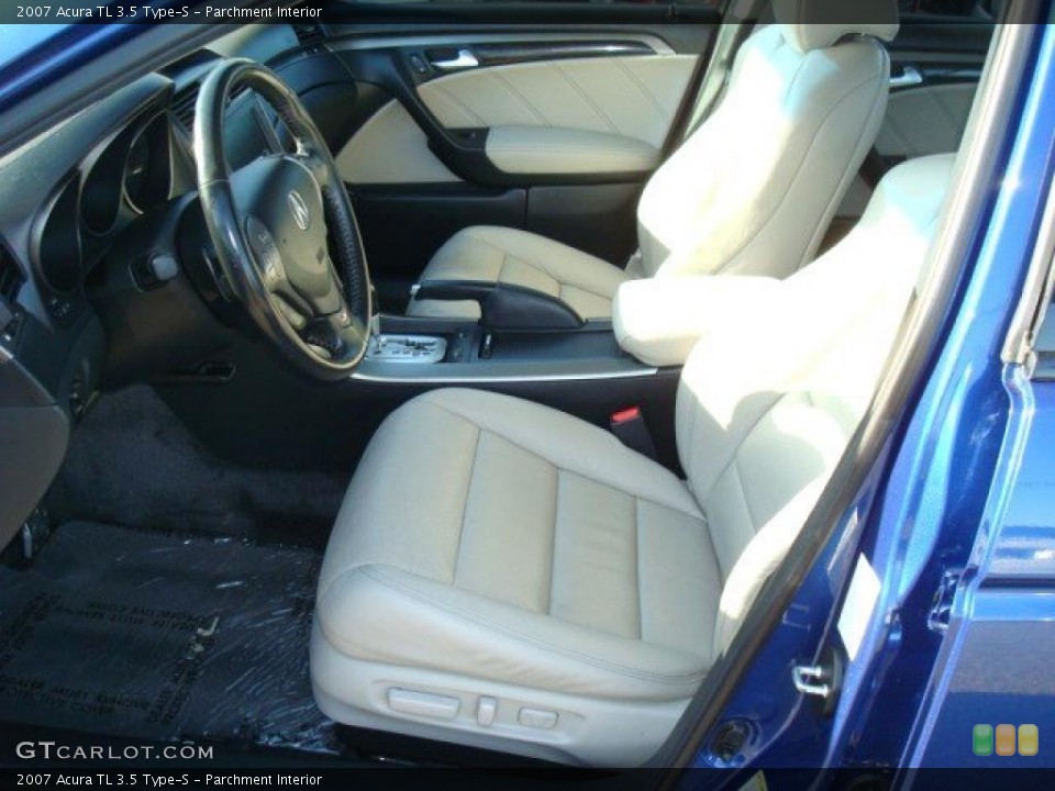 Parchment Interior Front Seat for the 2007 Acura TL 3.5 Type-S #27998424