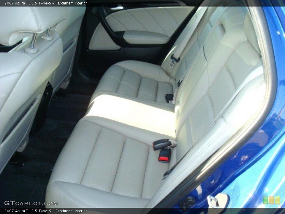 Parchment Interior Rear Seat for the 2007 Acura TL 3.5 Type-S #27998444