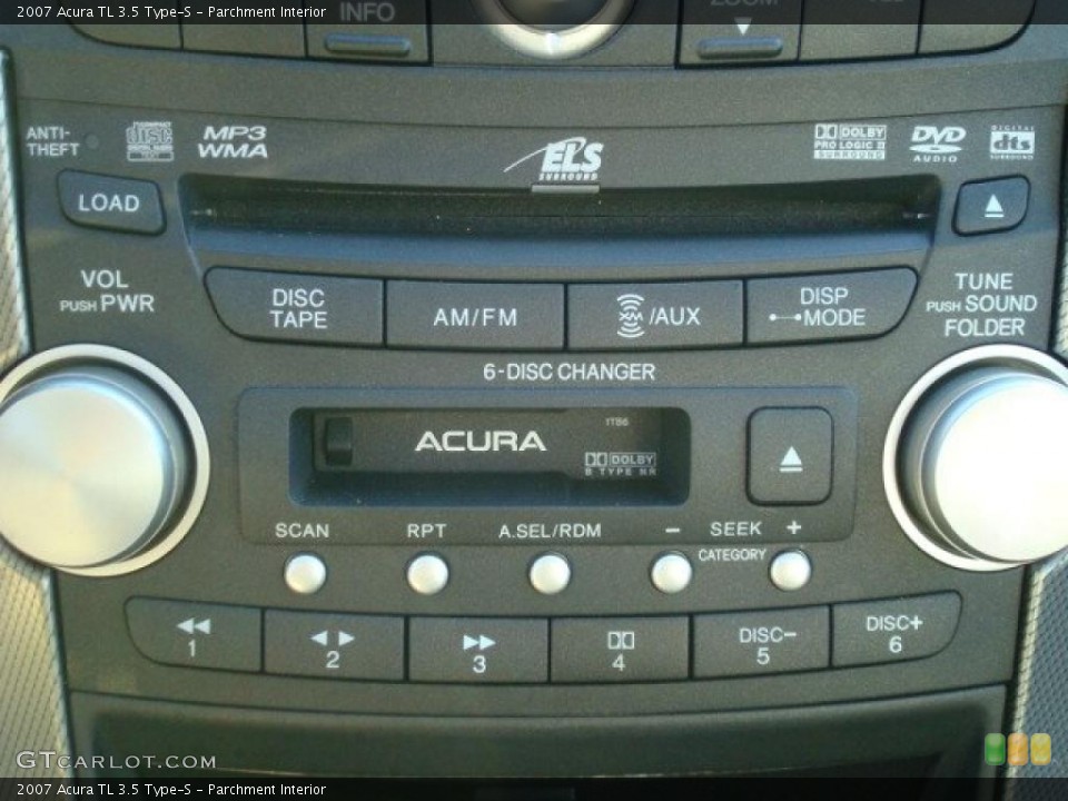 Parchment Interior Controls for the 2007 Acura TL 3.5 Type-S #27998584