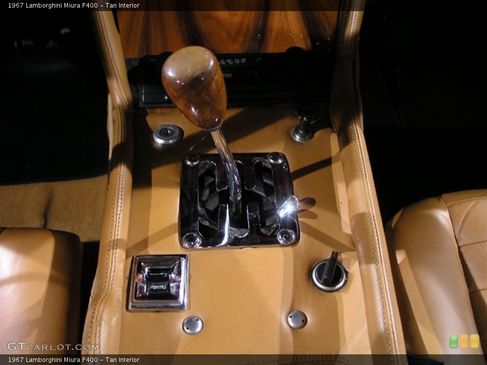 Tan Interior Transmission for the 1967 Lamborghini Miura P400 #281148