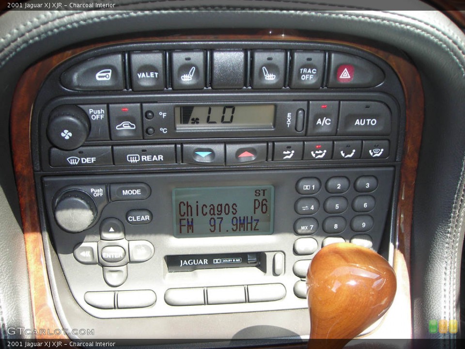 Charcoal Interior Controls for the 2001 Jaguar XJ XJR #28146