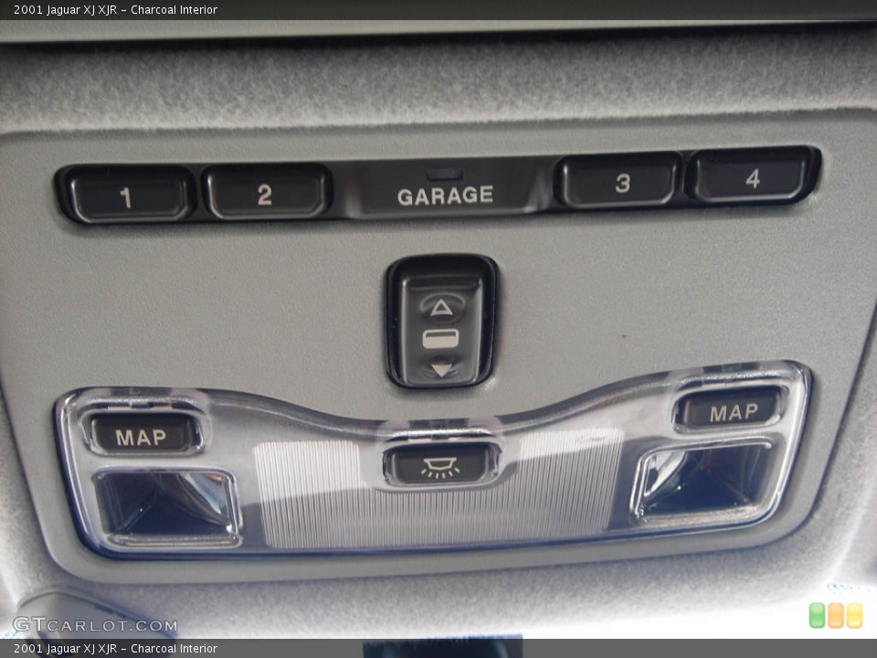 Charcoal Interior Controls for the 2001 Jaguar XJ XJR #28170