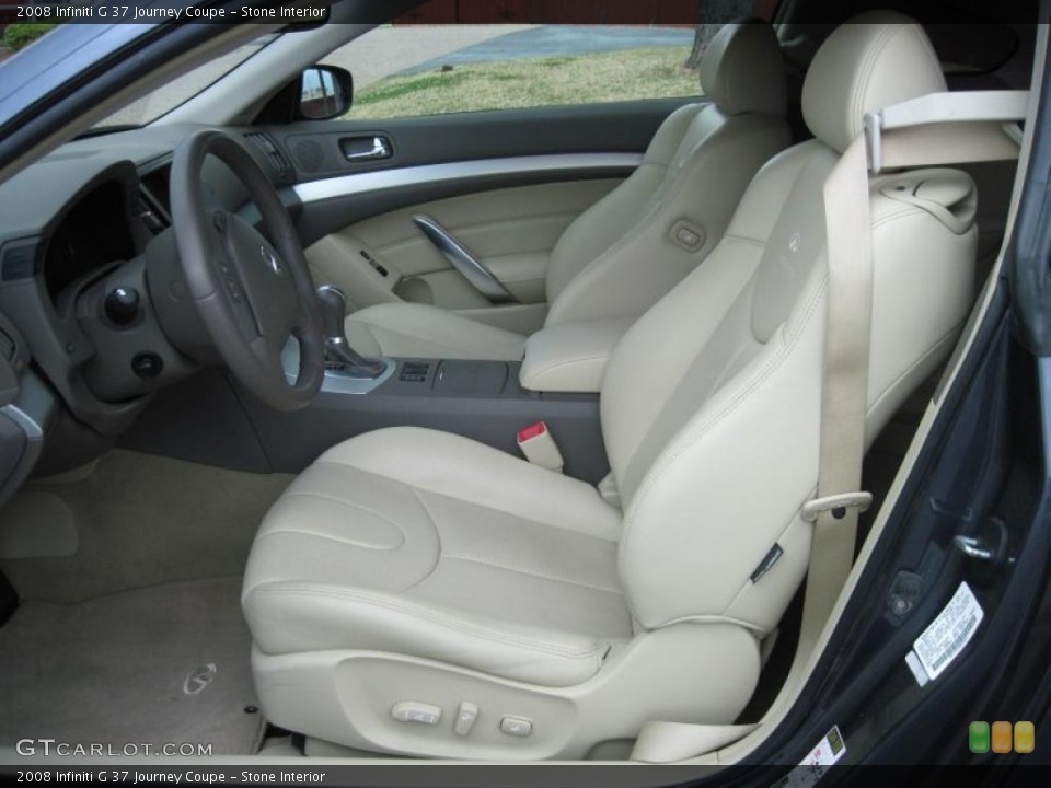 Stone Interior Photo for the 2008 Infiniti G 37 Journey Coupe #28254517