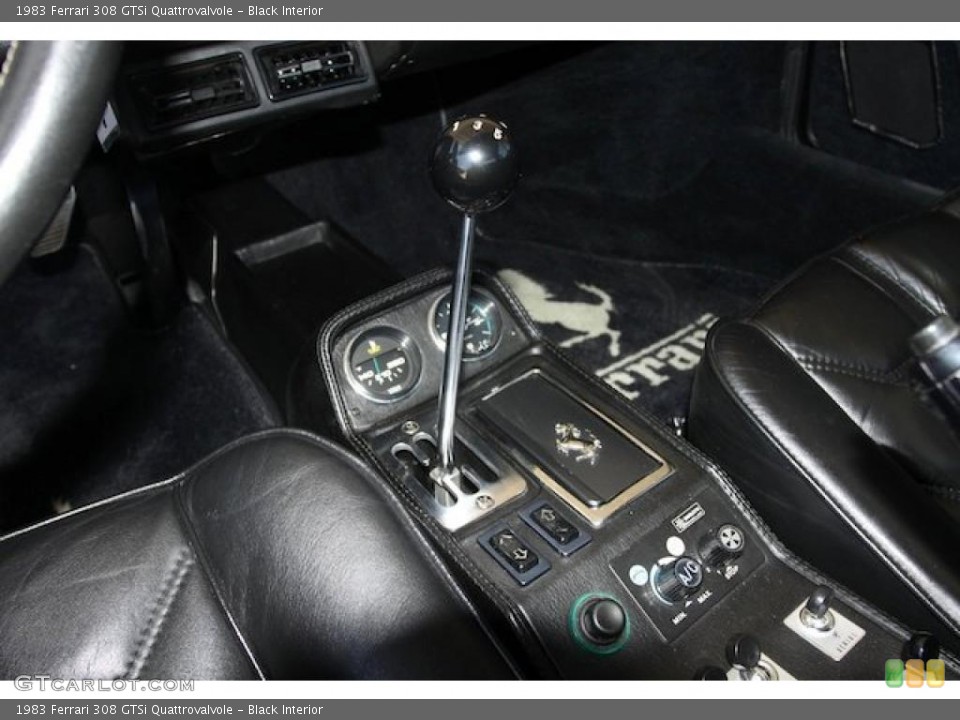 Black Interior Transmission for the 1983 Ferrari 308 GTSi Quattrovalvole #28286302
