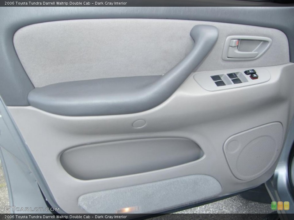 Dark Gray Interior Door Panel for the 2006 Toyota Tundra Darrell Waltrip Double Cab #28310692