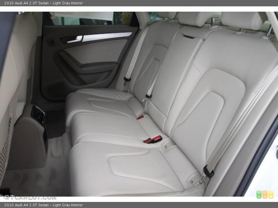Light Gray Interior Photo for the 2010 Audi A4 2.0T Sedan #28392754