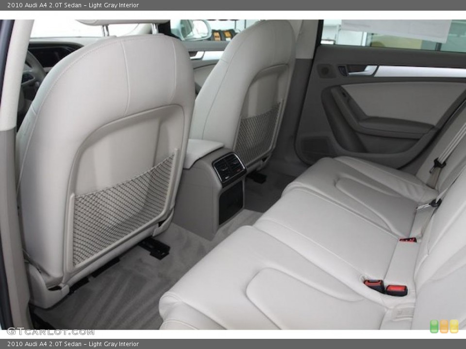 Light Gray Interior Photo for the 2010 Audi A4 2.0T Sedan #28392762