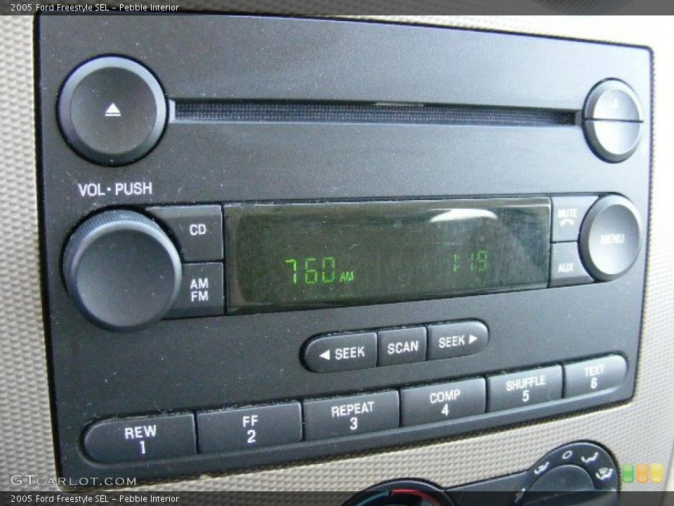 Pebble Interior Audio System for the 2005 Ford Freestyle SEL #28426194