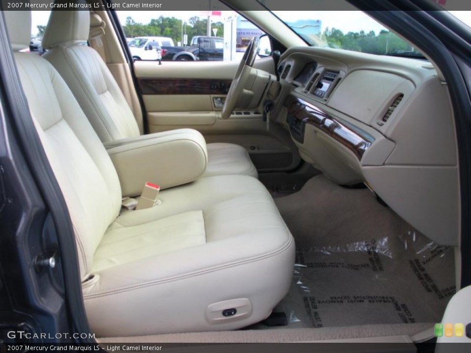 Light Camel Interior Front Seat for the 2007 Mercury Grand Marquis LS #28482114