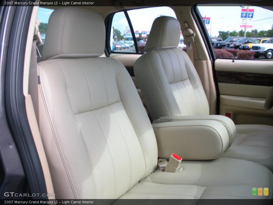 Light Camel Interior Front Seat for the 2007 Mercury Grand Marquis LS #28482146