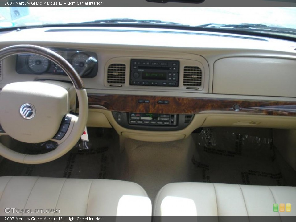 Light Camel Interior Dashboard for the 2007 Mercury Grand Marquis LS #28482166
