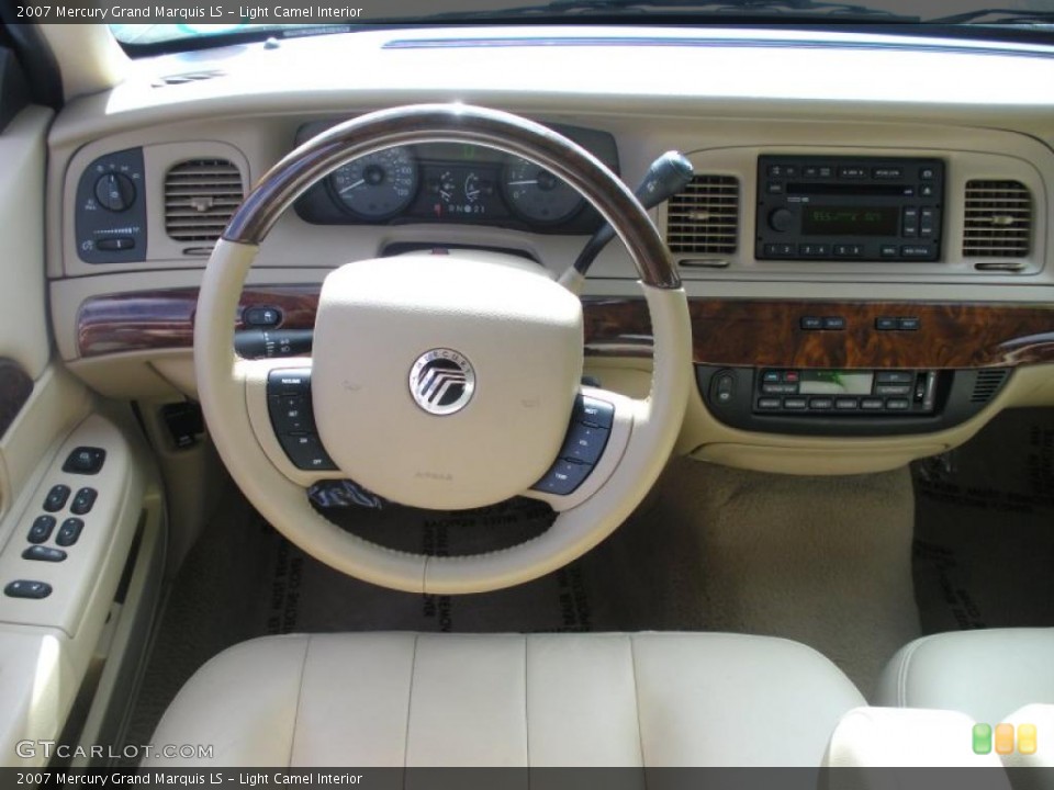 Light Camel Interior Dashboard for the 2007 Mercury Grand Marquis LS #28482186
