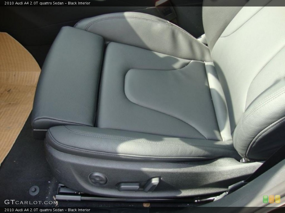 Black Interior Photo for the 2010 Audi A4 2.0T quattro Sedan #28546857