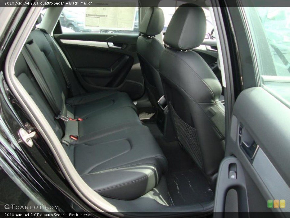 Black Interior Photo for the 2010 Audi A4 2.0T quattro Sedan #28546989