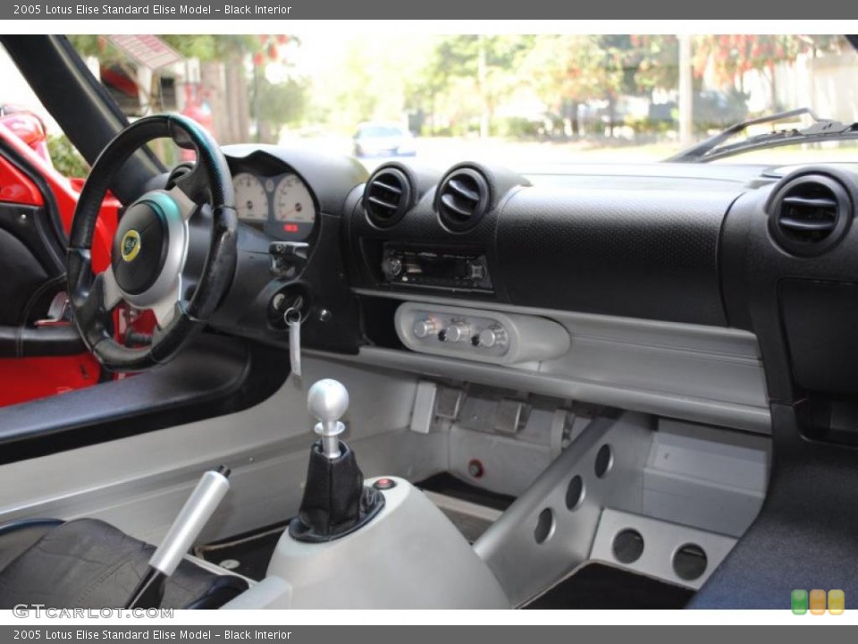 Black Interior Dashboard for the 2005 Lotus Elise  #28593973