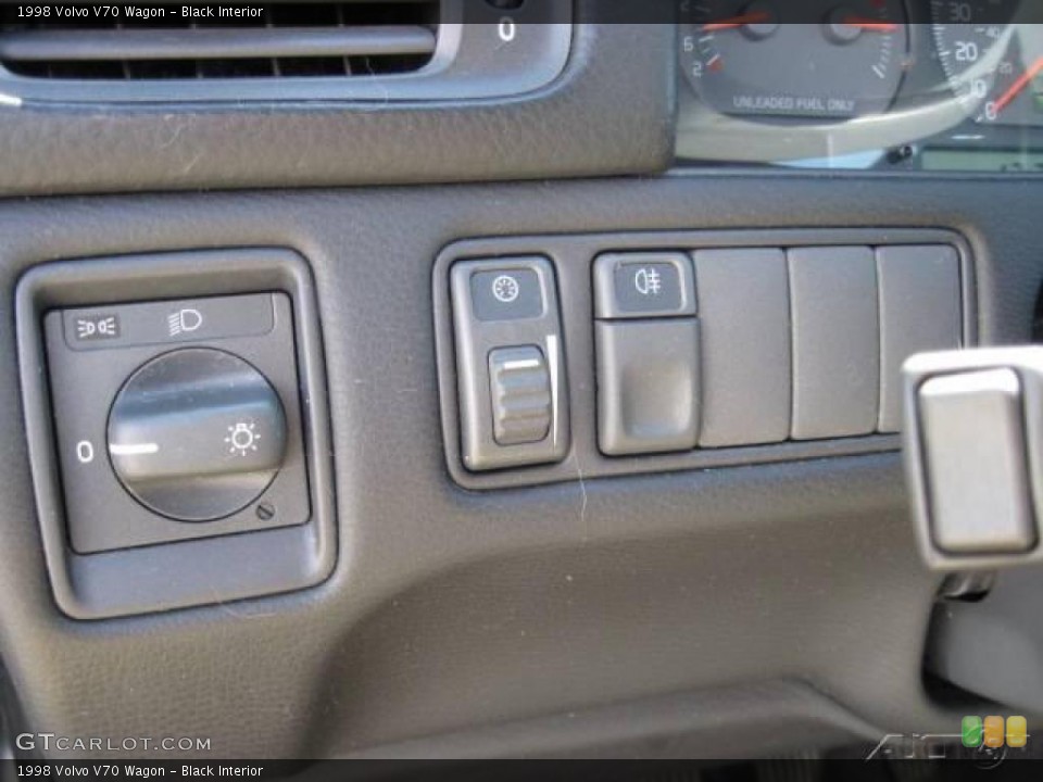 Black Interior Controls for the 1998 Volvo V70 Wagon #28609247