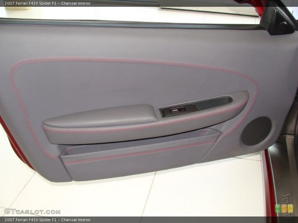 Charcoal Interior Door Panel for the 2007 Ferrari F430 Spider F1 #28613099