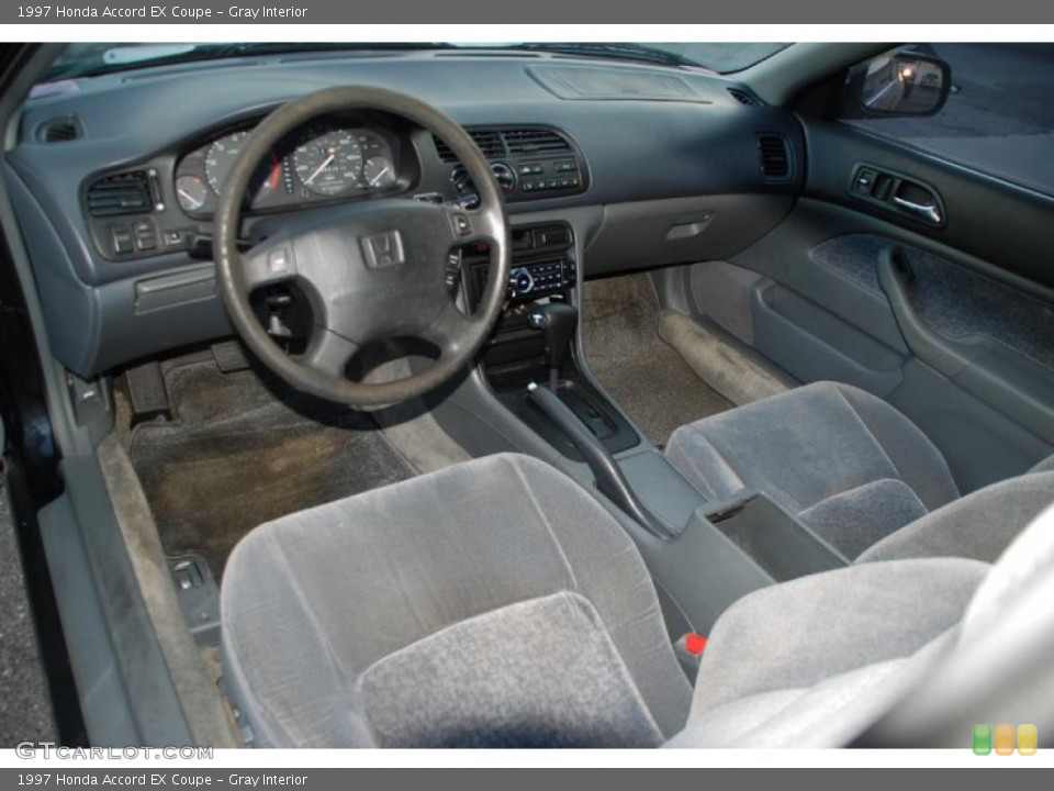 Gray Interior Prime Interior for the 1997 Honda Accord EX Coupe #28623983