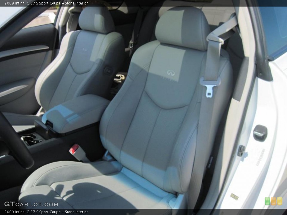 Stone Interior Photo for the 2009 Infiniti G 37 S Sport Coupe #28666489