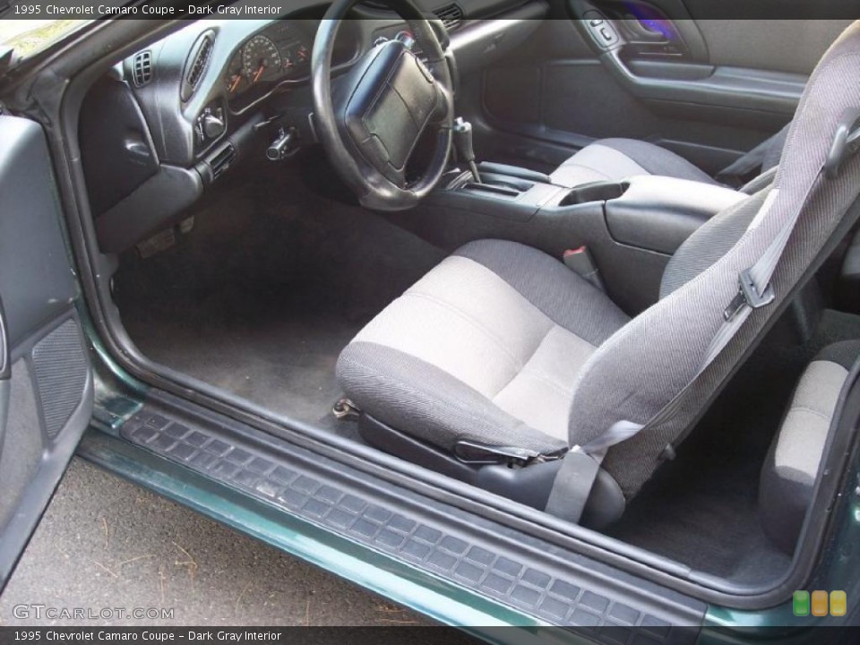 Dark Gray Interior Prime Interior for the 1995 Chevrolet Camaro Coupe #28705588