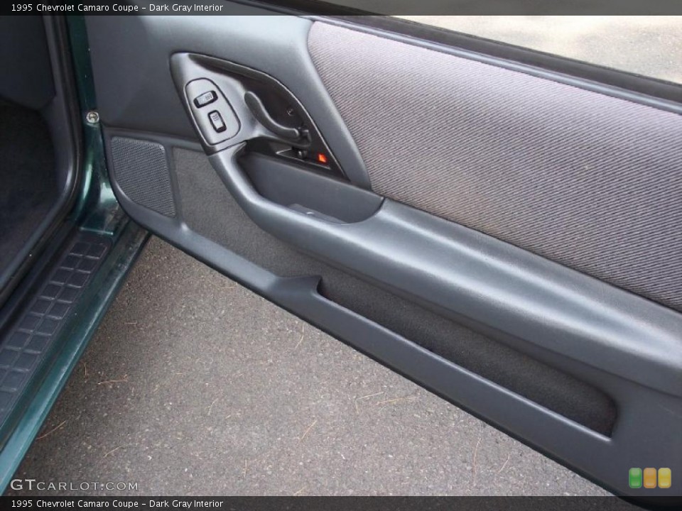 Dark Gray Interior Door Panel for the 1995 Chevrolet Camaro Coupe #28705672