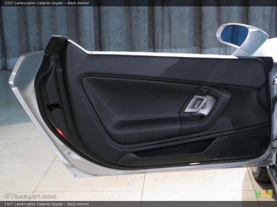 Black Interior Door Panel for the 2007 Lamborghini Gallardo Spyder #28721222