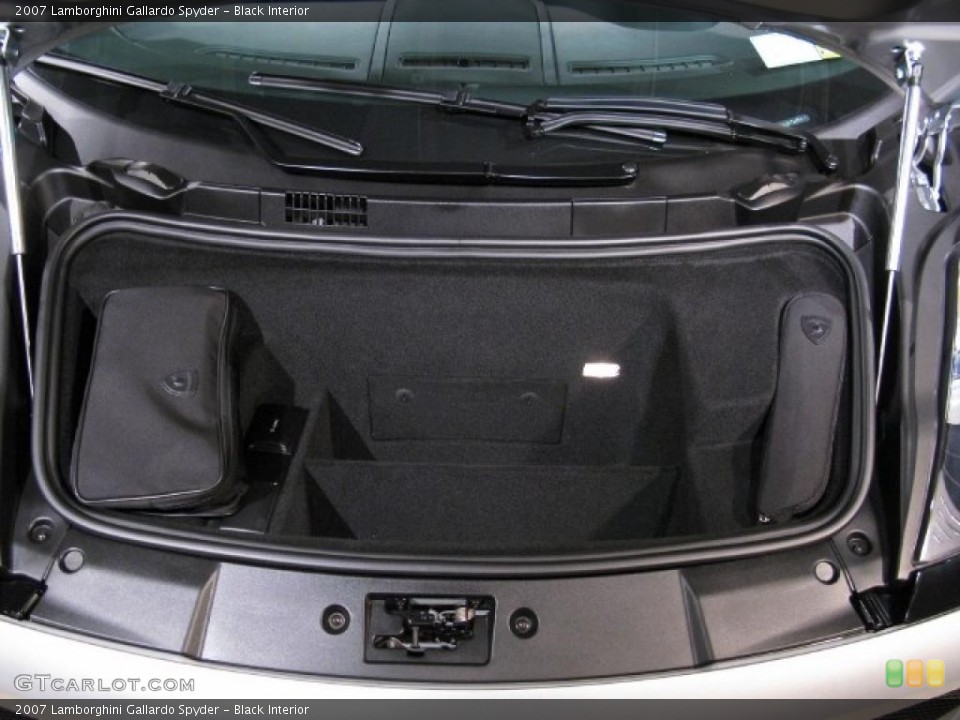 Black Interior Trunk for the 2007 Lamborghini Gallardo Spyder #28721230