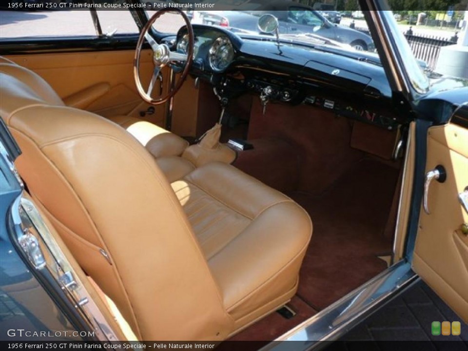 Pelle Naturale Interior Photo for the 1956 Ferrari 250 GT Pinin Farina Coupe Speciale #28721516