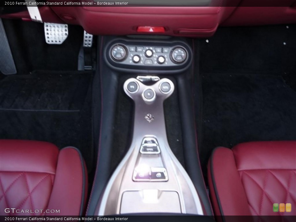 Bordeaux Interior Controls for the 2010 Ferrari California  #28722941