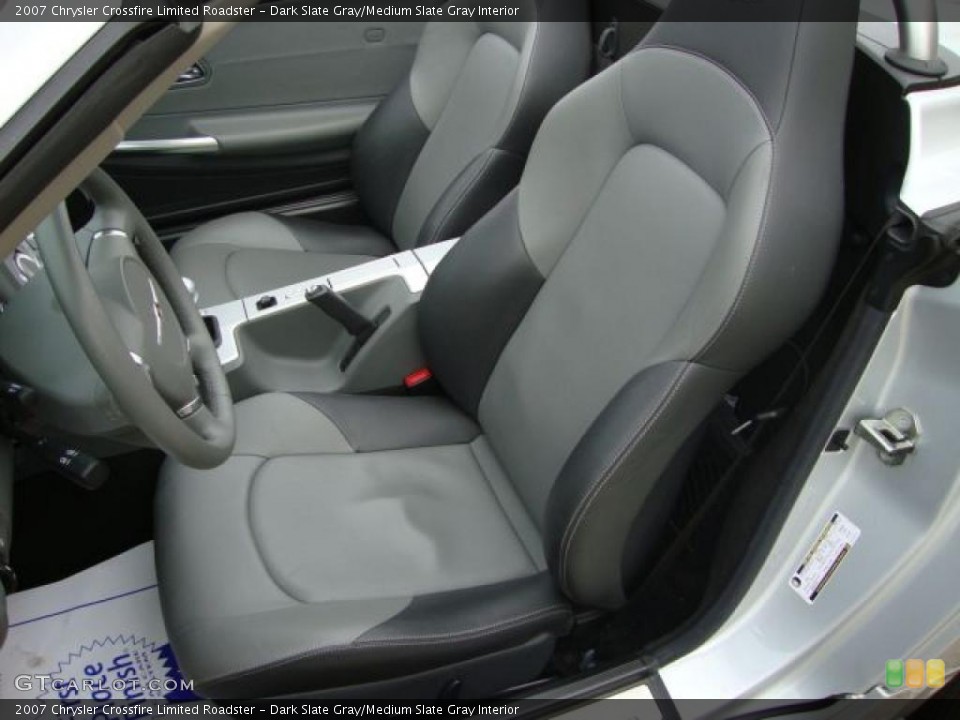 Dark Slate Gray/Medium Slate Gray Interior Photo for the 2007 Chrysler Crossfire Limited Roadster #28890014