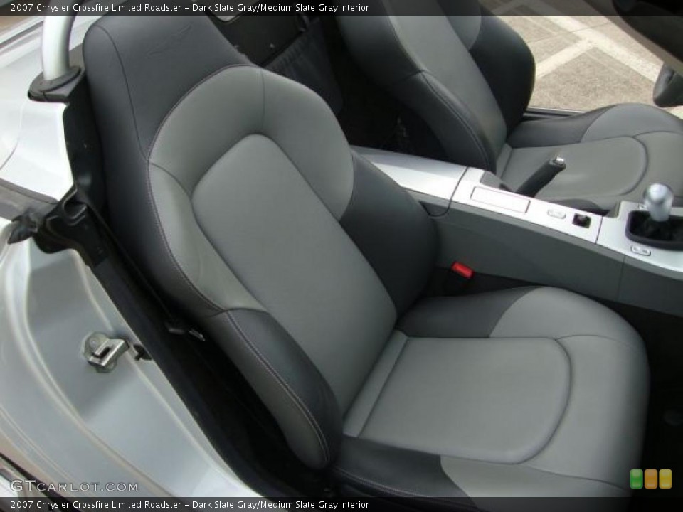 Dark Slate Gray/Medium Slate Gray Interior Photo for the 2007 Chrysler Crossfire Limited Roadster #28890079