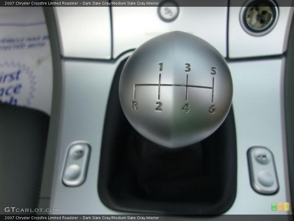 Dark Slate Gray/Medium Slate Gray Interior Transmission for the 2007 Chrysler Crossfire Limited Roadster #28890163