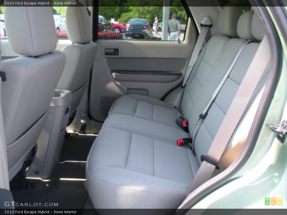 Stone Interior Rear Seat for the 2010 Ford Escape Hybrid #28898035